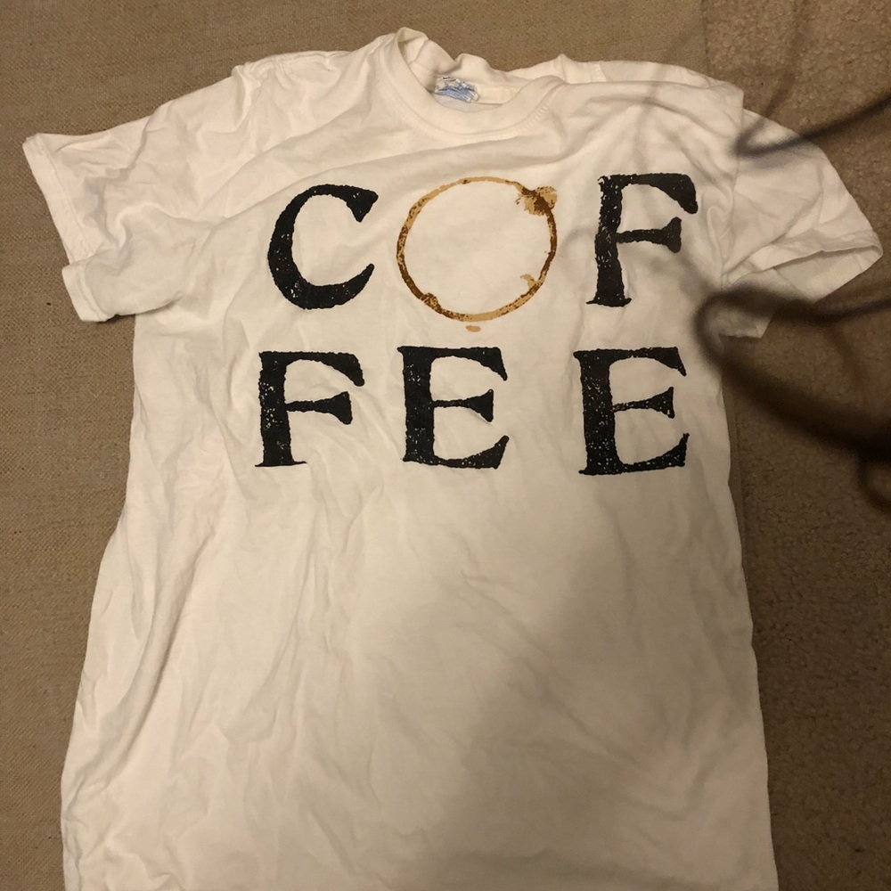 Coffee stain Graphic Tee